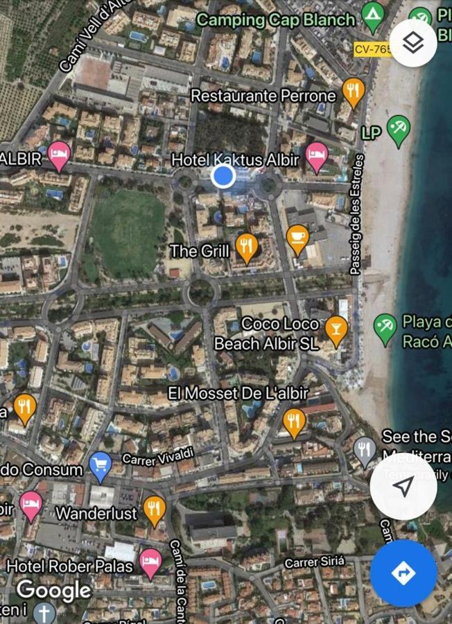 Bright Sunny Albir Beach Apartment El Albir Luaran gambar
